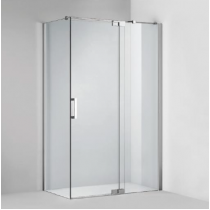  Chrome Frameless Pivot Door different size